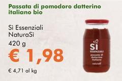 Sì Essenziali NaturaSì - Passata Di Pomodoro Datterino Italiano