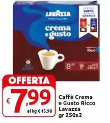 Lavazza - Caffè Crema E Gusto Ricco