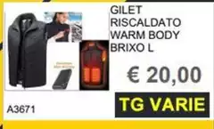 Gilet Riscaldato Warm Body