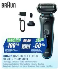 Braun - Rasoio Elettrico Serie 5 51-M1200S