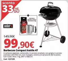 Weber - Barbecue Compact Kettle 47