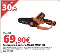 Troncarami A Batteria MPR 1410
