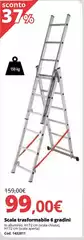 Scala -  Trasformabili 6 Gradini