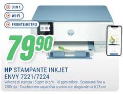 HP - Stampante Inkjet Envy 7221/7224