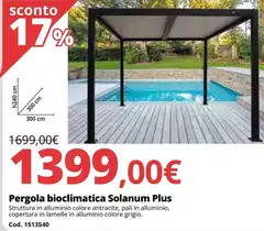 Pali - Pergola Bioclimatica Plus