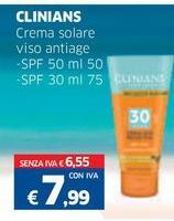 Clinians - Crema Solare Viso Antiage