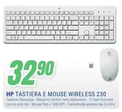HP - Tastiera E Mouse Wireless 230