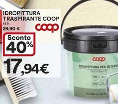 Coop - Idropittura Trasparente