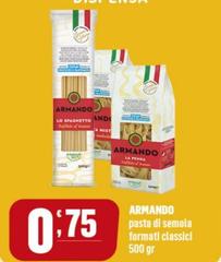 Grano armando - Pasta Di Semola Formati Classici