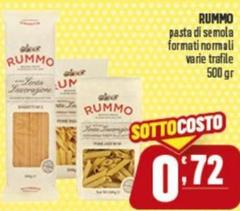 Rummo - Pasta Di Semola Formati Normali