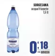 Sorgesana - Acqua Frizzante