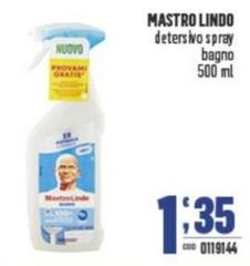 Mastro lindo - Detersivo Spray Bagno