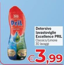Pril - Detersivo Lavastoviglie Excellence