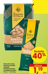 Le stagioni d'italia - Pasta Di Semola Senatore Varieta