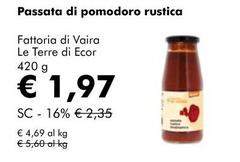 Fattoria Di Vaira Le Terre Di Ecor - Passata Di Pomodoro Rustica