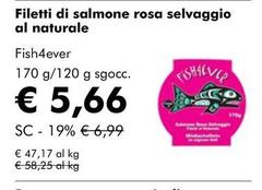 Fish4ever - Filetti Di Salmone Rosa Selvaggio Al Naturale