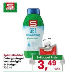 S budget - Detergente Gel Lavastoviglie