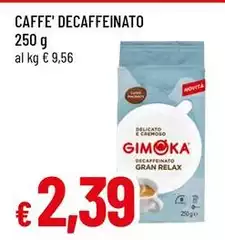 Gimoka - Caffè Decaffeinato