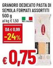 Granoro - Pasta Di Semola Formati Assortiti