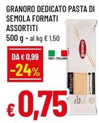 Granoro - Pasta Di Semola Formati Assortiti