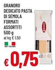 Granoro - Dedicato Pasta Di Semola Formati Assortiti