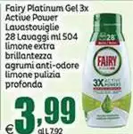 Fairy - Platinum Gel Active Power Lavastoviglie