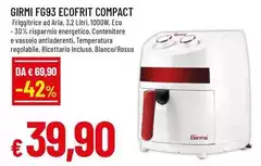 Girmi - FG93 Ecofrit Compact