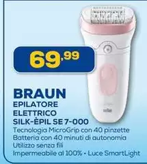 Braun - Epilatore Elettrico Silk-Epil Se 71000
