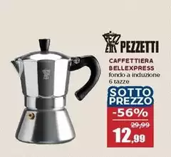 Pezzetti - Caffettiera Bellexpress