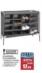 Scarpiera 16 Scomparti