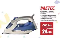 Imetec - Ferro Da Stiro 2000W
