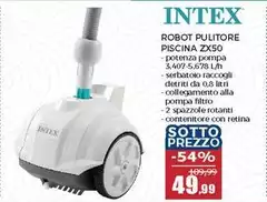 Intex - Robot Pulitore Piscina ZX50