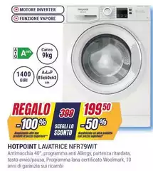 Hotpoint - Lavatrice NFR79WIT
