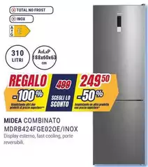 Midea - Combinato MDRB424FGEO20E/INOX