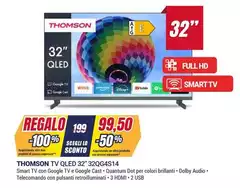 Thomson - Tv Qled 32" 32QGAS14