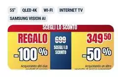 Samsung - Tv 55" Qled 4k Wi-fi Smart Tv