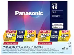 Panasonic - Tv Led Serie Tn-w70aez