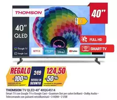 Thomson - Tv Qled 40" 40QG4514