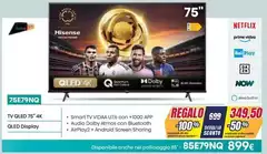 Hisense - Tv Qled 75" 4k