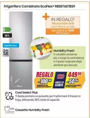 Samsung - Frigorifero Combinato EcoFlex RB38T607BS9