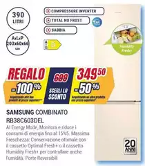 Samsung - Combinato RB38C603DEL