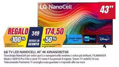 LG - Tv Led 43 4k 43nano62t6b