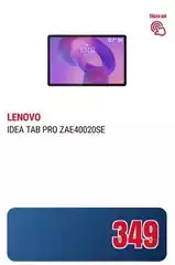 Lenovo - Idea Tab Pro ZAE40020SE