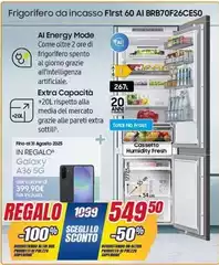 Samsung - Frigorifero Combinato da Incasso F15Rt 60 AI BRB70F26CESO