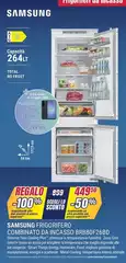 Samsung - Frigorifero Combinato Da Incasso BRB80F268D