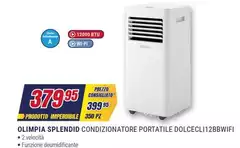 Olimpia - OLIMPIA SPENDA CONDICIONANTOR PORTATILE DOLCECLLI12BBWIFI