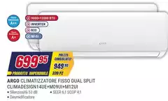 Argo - Climatizzatore F1350 Dual Split 14u+M09UI+M12UI