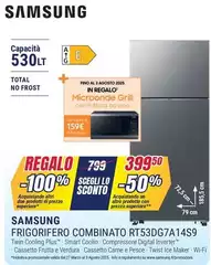 Samsung - Frigorifero Combinato RT53DG7A14S9