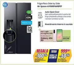 Total - Frigorifero Side By Side Air-space Al R58f60f66kbff