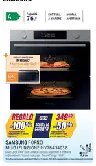 Samsung - Forno Multifunzione NV7B45403B